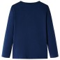 Kinder-Langarmshirt Marineblau 116 Kinder-Langarmshirt Marineblau 116