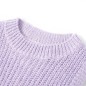 Kinder-Pulloverweste Gestrickt Helllila 92 Kinder-Pulloverweste Gestrickt Helllila 92