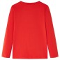 Kinder-Langarmshirt Rot 116 Kinder-Langarmshirt Rot 116