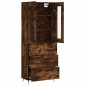 Highboard Räuchereiche 69,5x34x180 cm Holzwerkstoff Highboard Räuchereiche 69,5x34x180 cm Holzwerkstoff