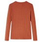 Kinder-Langarmshirt Cognac 128 Kinder-Langarmshirt Cognac 128