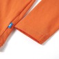 Kinder-Langarmshirt Dunkelorange 104 Kinder-Langarmshirt Dunkelorange 104