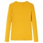 Kinder-Langarmshirt Ocker 140 Kinder-Langarmshirt Ocker 140