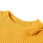 Kinder-Langarmshirt Ocker 140 Kinder-Langarmshirt Ocker 140