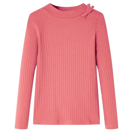 Kinder-Langarmshirt Altrosa 116