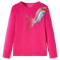 Kinder-Langarmshirt Knallrosa 116 Kinder-Langarmshirt Knallrosa 116