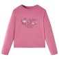 Kinder-Langarmshirt Himbeerrosa 140 Kinder-Langarmshirt Himbeerrosa 140