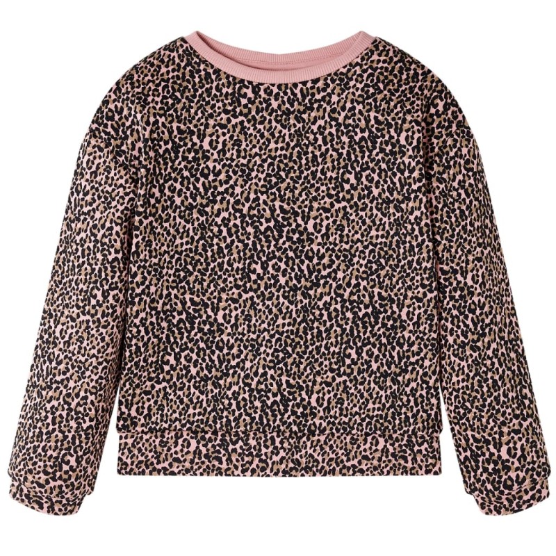 Kinder-Sweatshirt Mittelrosa 116 Kinder-Sweatshirt Mittelrosa 116