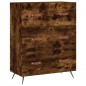 Highboard Räuchereiche 69,5x34x180 cm Holzwerkstoff Highboard Räuchereiche 69,5x34x180 cm Holzwerkstoff
