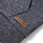 Kinder-Kapuzenpullover mit Reißverschluss Grau Melange 140 Kinder-Kapuzenpullover mit Reißverschluss Grau Melange 140
