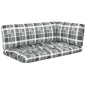 2-Sitzer-Palettensofa Schwarz Imprägniertes Kiefernholz 2-Sitzer-Palettensofa Schwarz Imprägniertes Kiefernholz