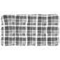 2-Sitzer-Palettensofa Schwarz Imprägniertes Kiefernholz 2-Sitzer-Palettensofa Schwarz Imprägniertes Kiefernholz