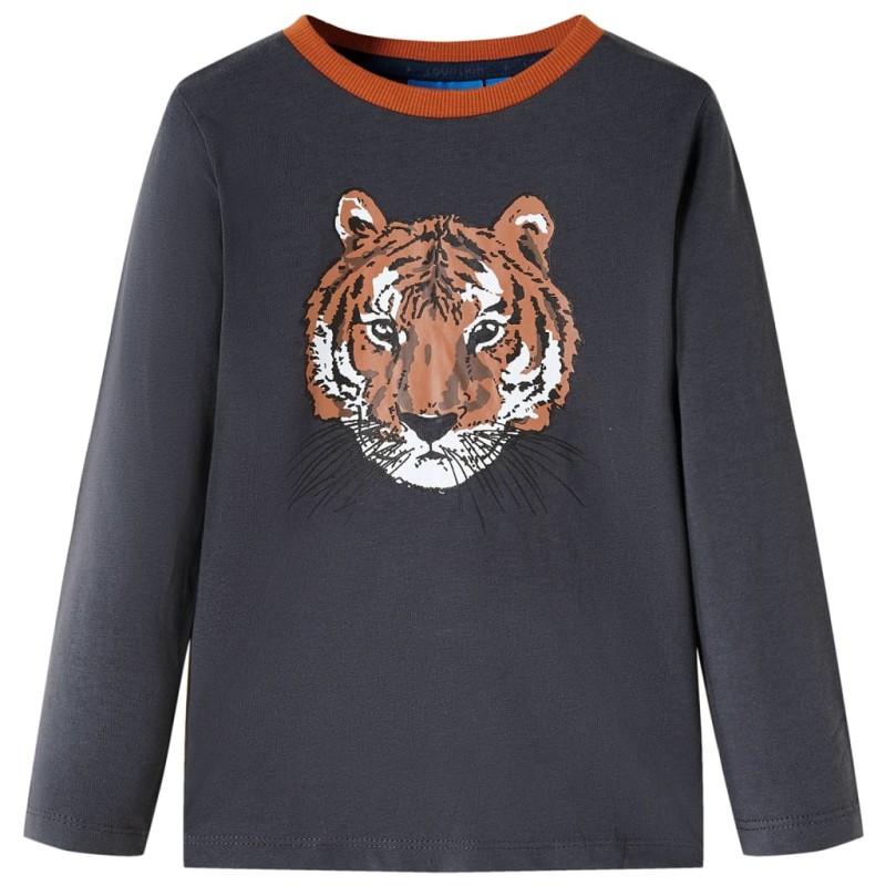 Kinder-Langarmshirt Anthracite 92 Kinder-Langarmshirt Anthracite 92