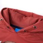 Kinder-Kapuzenpullover Dunkelrot 116 Kinder-Kapuzenpullover Dunkelrot 116