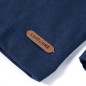 Kinder-Langarmshirt Marineblau Melange 116 Kinder-Langarmshirt Marineblau Melange 116