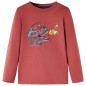 Kinder-Langarmshirt Dunkelrot 140 Kinder-Langarmshirt Dunkelrot 140