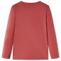 Kinder-Langarmshirt Dunkelrot 140 Kinder-Langarmshirt Dunkelrot 140