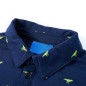 Kinderhemd Marineblau 116 Kinderhemd Marineblau 116