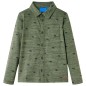 Kinderhemd Khaki Melange 140 Kinderhemd Khaki Melange 140