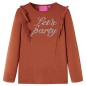 Kinder-Langarmshirt Cognac 92 Kinder-Langarmshirt Cognac 92