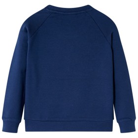 Kinder-Sweatshirt Marineblau 140