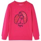 Kinder-Sweatshirt Knallrosa 128 Kinder-Sweatshirt Knallrosa 128