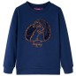Kinder-Sweatshirt Marineblau 104 Kinder-Sweatshirt Marineblau 104