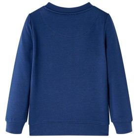 Kinder-Sweatshirt Marineblau 104