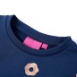 Kinder-Sweatshirt Marineblau 128 Kinder-Sweatshirt Marineblau 128