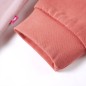Kinder-Sweatshirt mit Farbblock Rosa 104 Kinder-Sweatshirt mit Farbblock Rosa 104