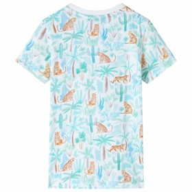 Kinder-T-Shirt Ecru 116