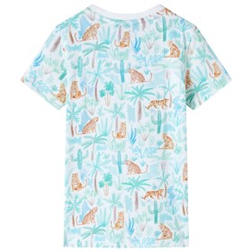 Kinder-T-Shirt Ecru 140