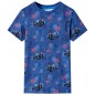Kinder-T-Shirt Dunkelblau Melange 128 Kinder-T-Shirt Dunkelblau Melange 128