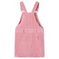 Kinder-Latzkleid Cord Hellrosa 128 Kinder-Latzkleid Cord Hellrosa 128