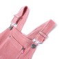Kinder-Latzkleid Cord Hellrosa 128 Kinder-Latzkleid Cord Hellrosa 128