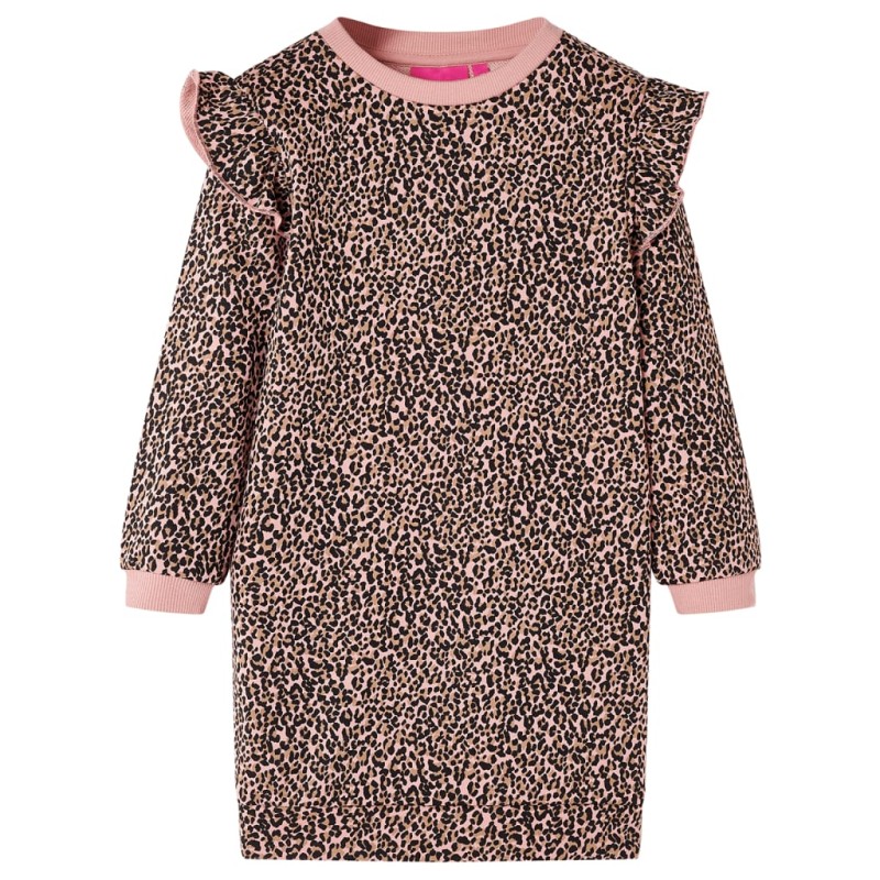 Kinder-Pulloverkleid Mittelrosa 92 Kinder-Pulloverkleid Mittelrosa 92
