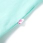 Kinder-T-Shirt Helles Minzgrün 92 Kinder-T-Shirt Helles Minzgrün 92