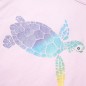 Kinder-T-Shirt Lila 128 Kinder-T-Shirt Lila 128