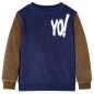 Kinder-Sweatshirt Dunkles Marineblau 128 Kinder-Sweatshirt Dunkles Marineblau 128