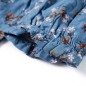 Kinderkleid mit Langen Ärmeln Petrolblau 140 Kinderkleid mit Langen Ärmeln Petrolblau 140