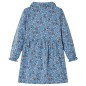 Kinderkleid mit Langen Ärmeln Petrolblau 116 Kinderkleid mit Langen Ärmeln Petrolblau 116
