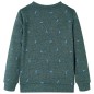 Kinder-Sweatshirt Dunkelgrün Melange 140 Kinder-Sweatshirt Dunkelgrün Melange 140