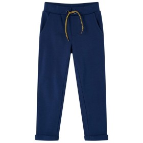 Kinderhose mit Kordelzug Marineblau 116