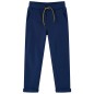 Kinderhose mit Kordelzug Marineblau 116 Kinderhose mit Kordelzug Marineblau 116