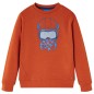 Kinder-Sweatshirt Rostbraun 140 Kinder-Sweatshirt Rostbraun 140