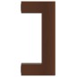 vidaXL Möbelgriffe 10 Stk. Bronzen 64 mm Edelstahl vidaXL Möbelgriffe 10 Stk. Bronzen 64 mm Edelstahl