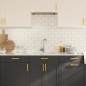 vidaXL Möbelgriffe 20 Stk. Golden 128 mm Edelstahl vidaXL Möbelgriffe 20 Stk. Golden 128 mm Edelstahl