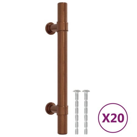 vidaXL Möbelgriffe 20 Stk. Bronzen 96 mm Edelstahl
