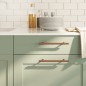 vidaXL Möbelgriffe 20 Stk. Bronzen 160 mm Edelstahl vidaXL Möbelgriffe 20 Stk. Bronzen 160 mm Edelstahl
