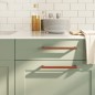 vidaXL Möbelgriffe 20 Stk. Bronzen 224 mm Edelstahl vidaXL Möbelgriffe 20 Stk. Bronzen 224 mm Edelstahl